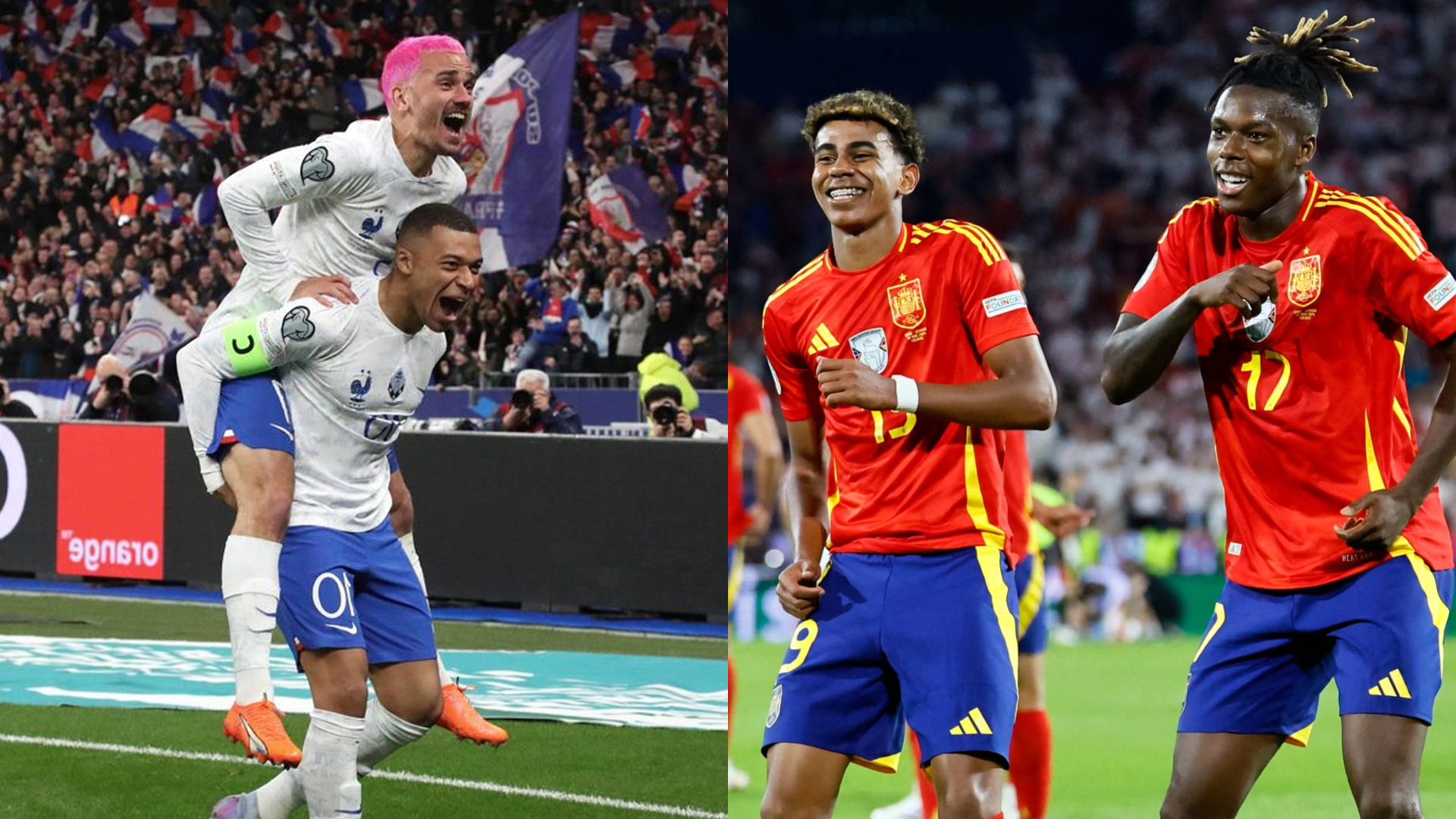 France-Spain battle for gold