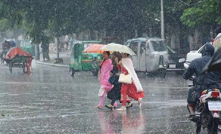 A storm is forecast for nine areas by noon