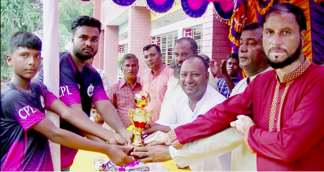 Chokgopal Premier League Junior Football Final was held in Tangail