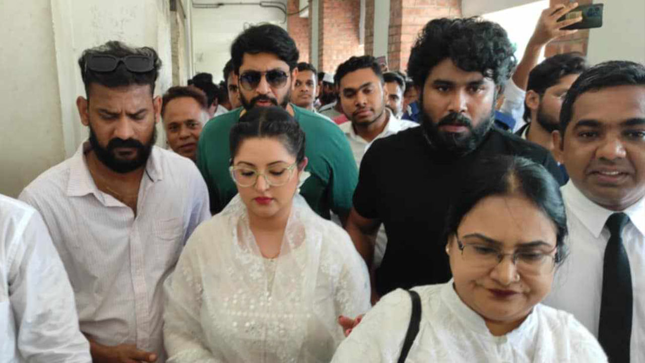 In the court to testify in the case of molestation: Parimoney