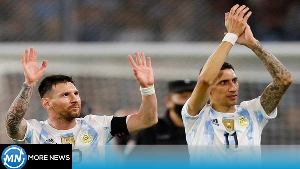 Who is getting Messi's 10 and Di Maria's jersey number 11 in the Argentina team?