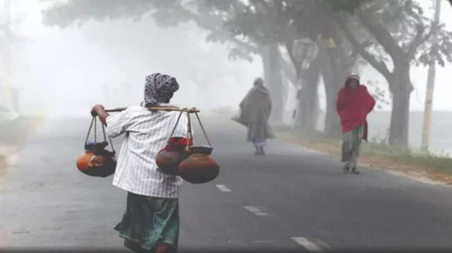 Mild cold wave is blowing in the north, minimum temperature is 9.3 degrees