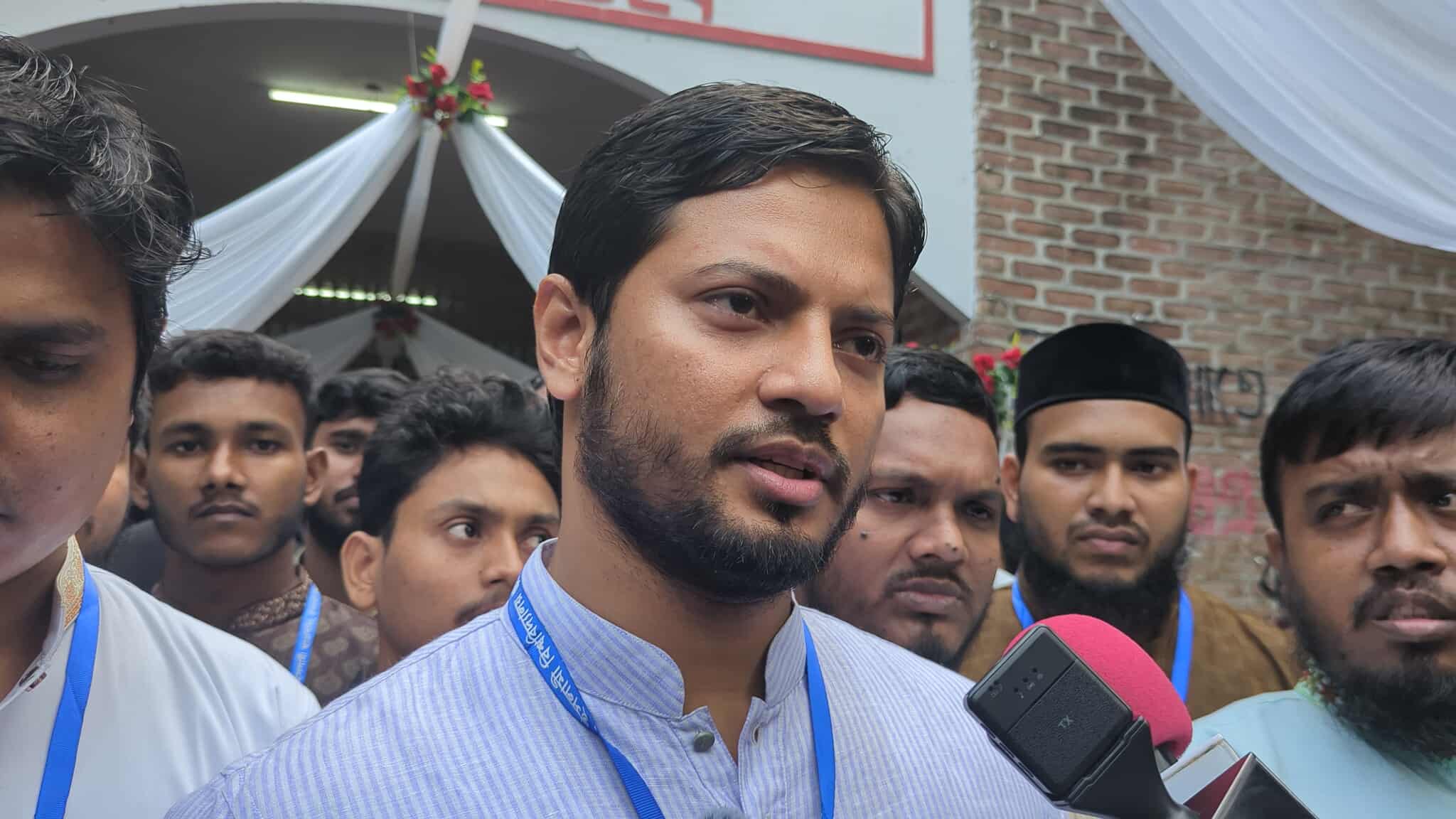 Referendum needed to give legal basis to July Charter; Shibir's central president Zahidul