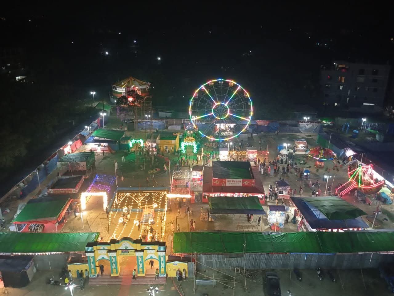 Fair activities started again in Savar under the umbrella of AL leader without permission