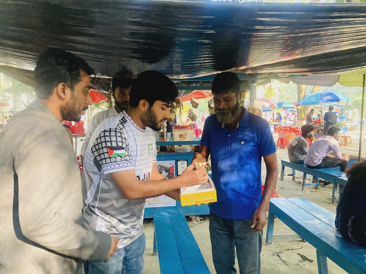 Sweets distributed at EB after Hasina's death sentence verdict