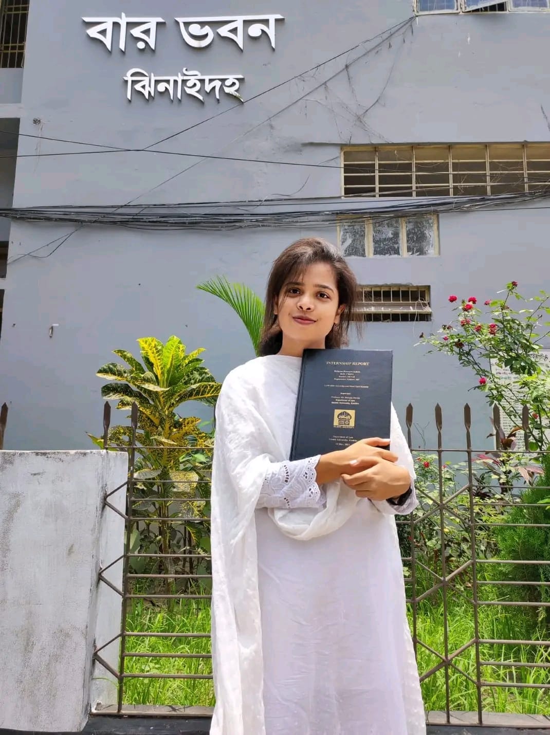 JB's law department student Mehnaz not included in BJS gazette