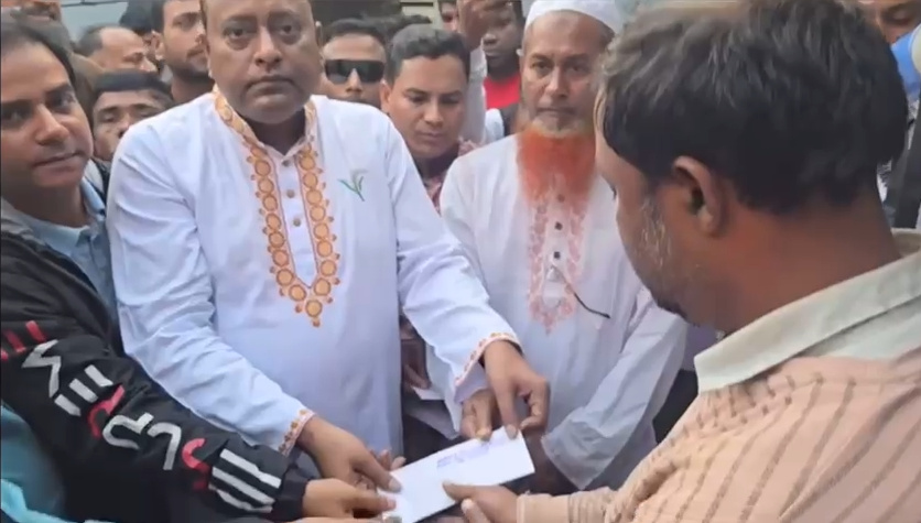 BNP leader stands by Savar fire victims