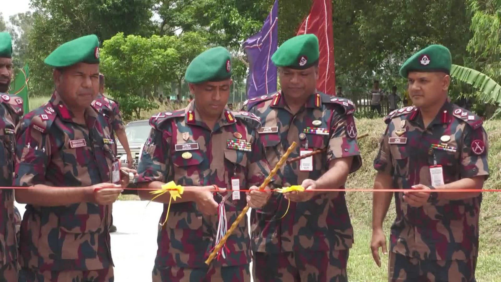 পঞ্চগড়ে বিজিবির নবনির্মিত সরদারপাড়া বিওপি’র উদ্বোধন