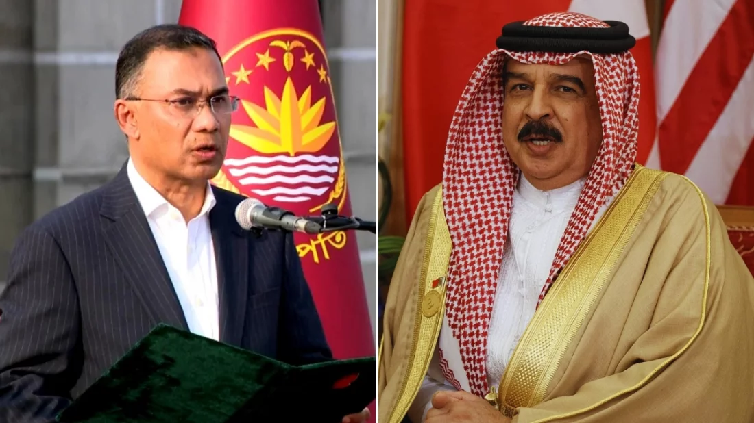 বাহরাইনে ক্ষেপণাস্ত্রের ধ্বংসাবশেষে বাংলাদেশির মৃত্যুতে প্রধানমন্ত্রীর প্রতি রাজার শোকবার্তা