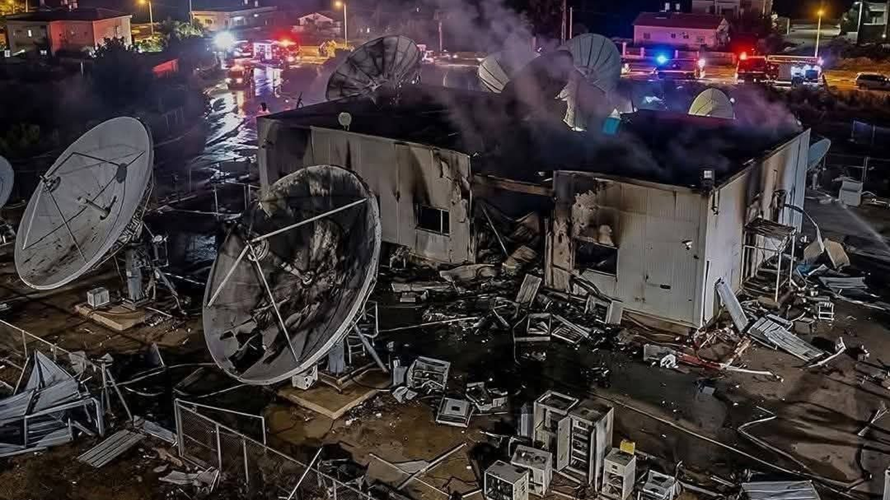 Iran claims to have destroyed an Israeli satellite communications center in a drone attack