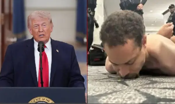 White House attacker 'mentally ill': Trump