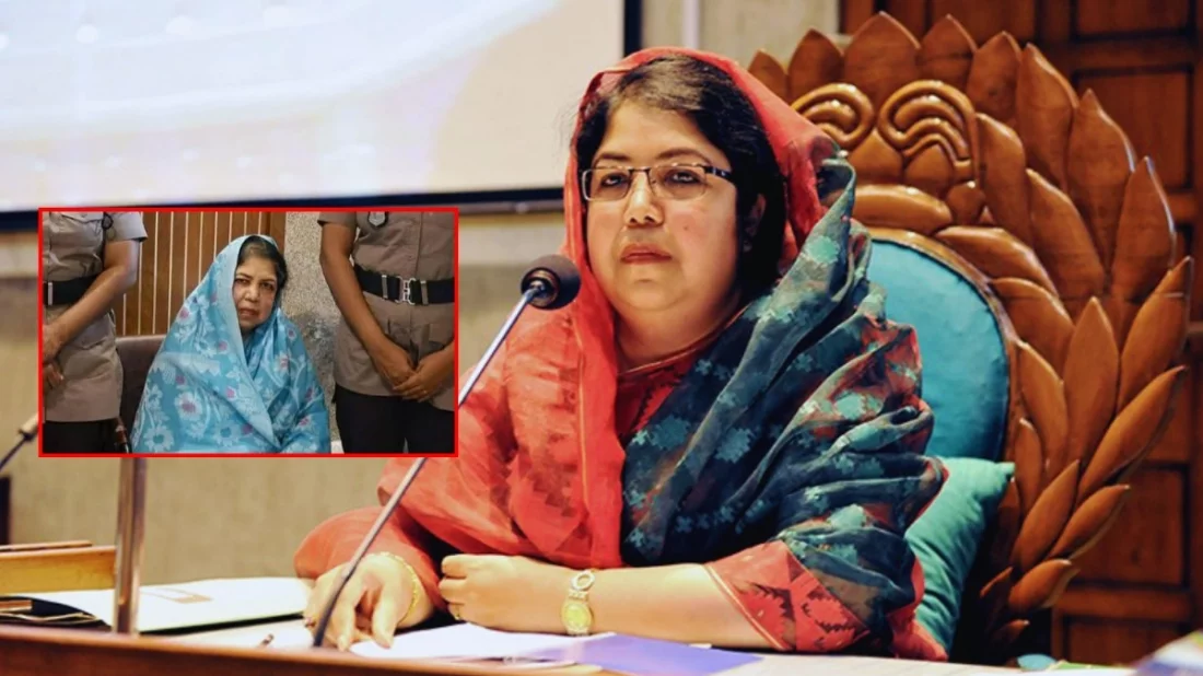 Former Speaker Shirin Sharmin Chaudhury arrested