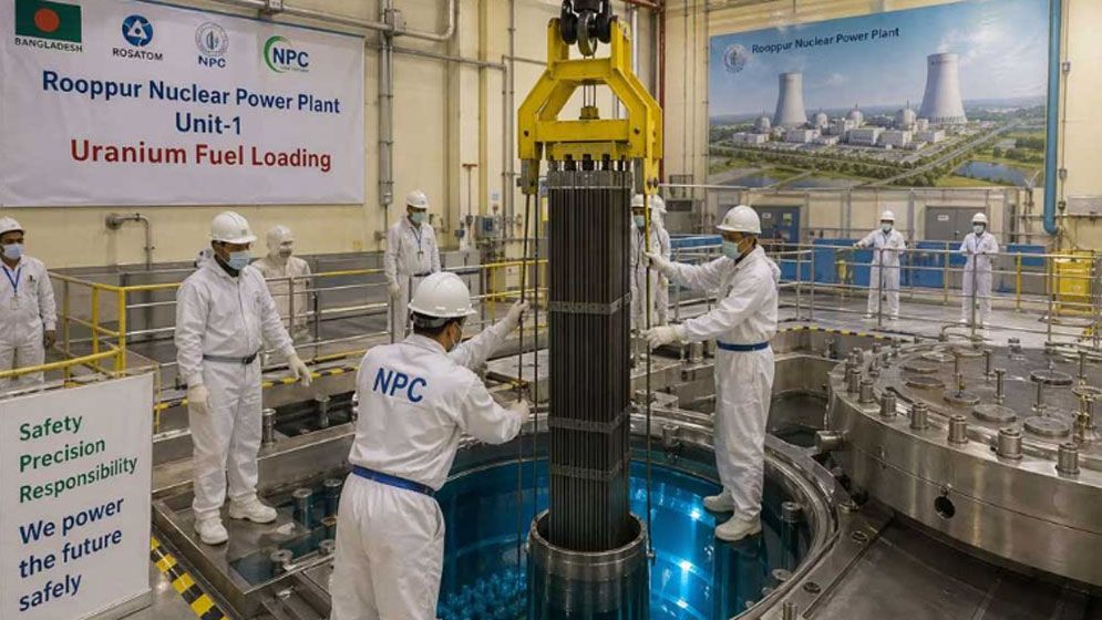 Nuclear fuel loading begins in Rooppur: Bangladesh enters new era of power generation