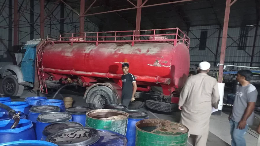 নরসিংদীতে ৯ হাজার লিটার অবৈধ ডিজেল জব্দ, জরিমানা আদায়