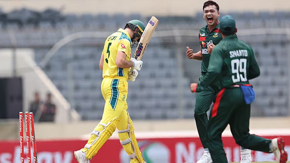 Australia's 3 wickets for naught, Bangladesh's great start