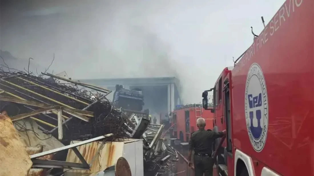 Fire at Chittagong Port's Custom Auction Shed, Fire Service Quickly Brings Under Control