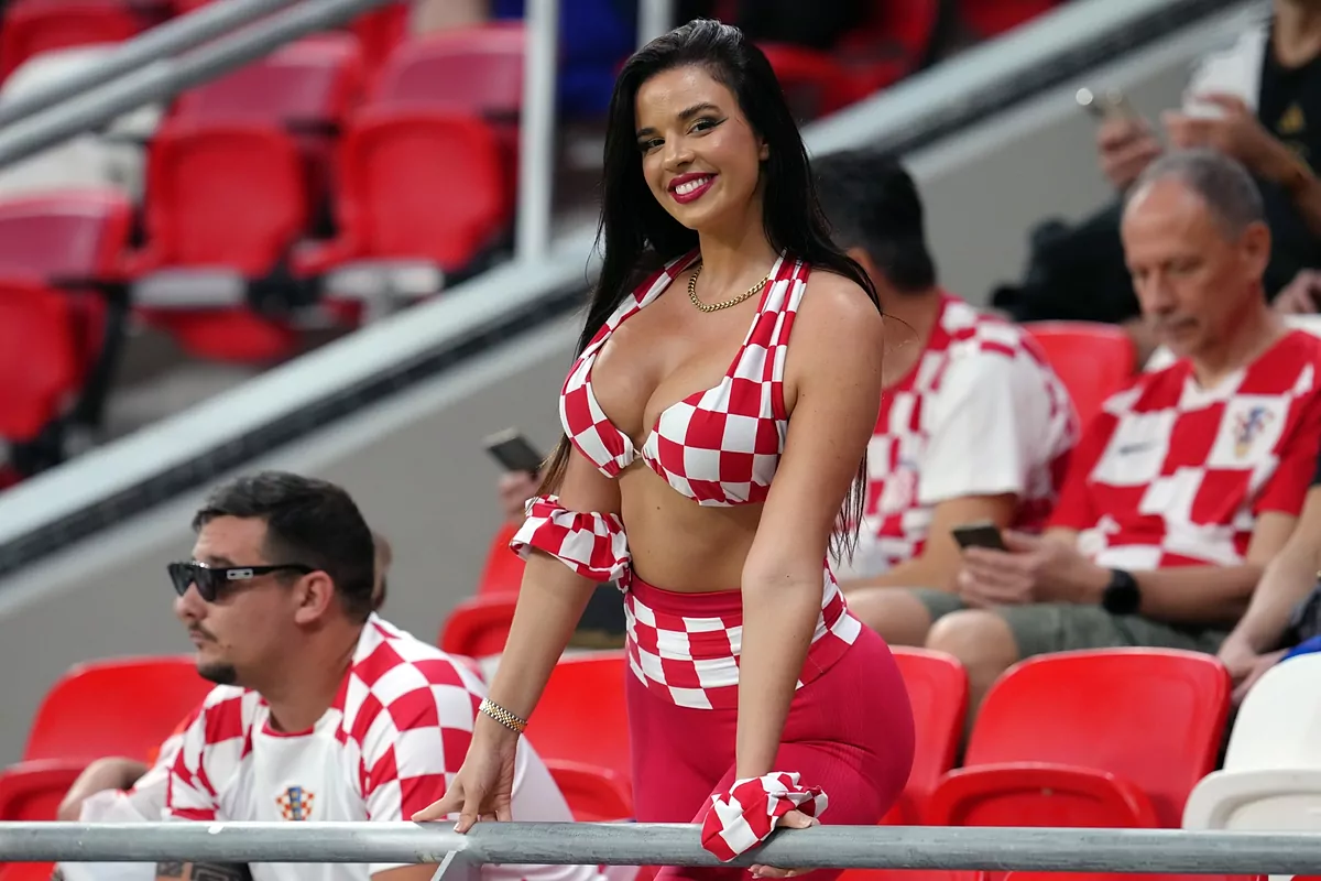 Croatia's Ivana Knoll in the discussion again in the World Cup gallery