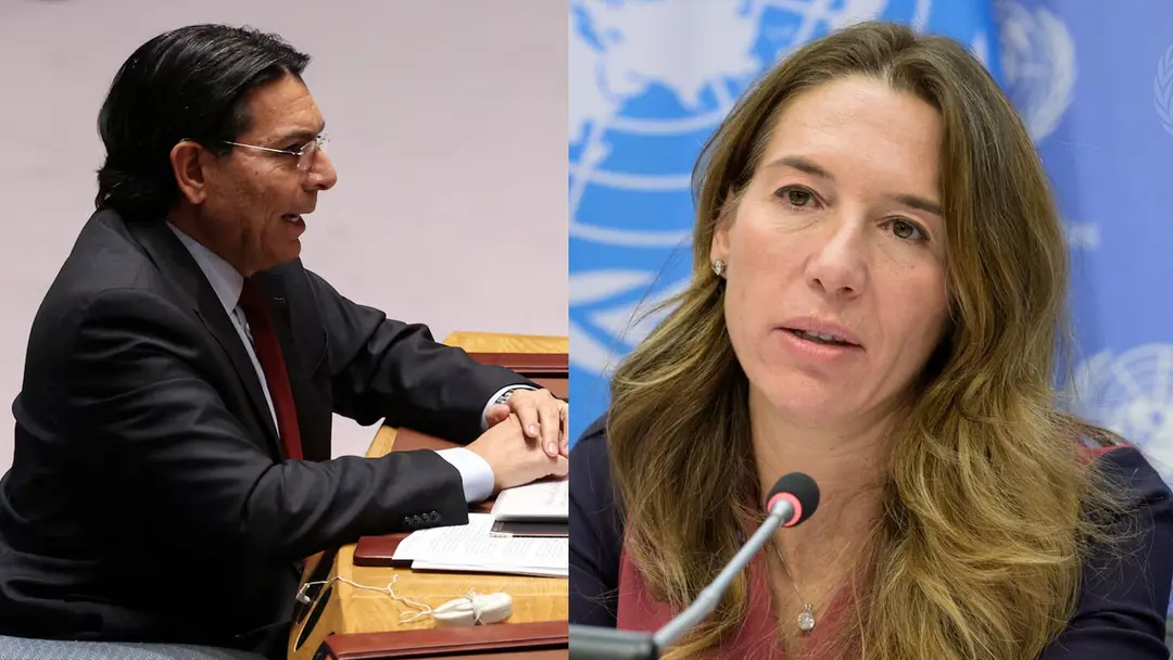 Israeli Ambassador's heated exchange with UN official