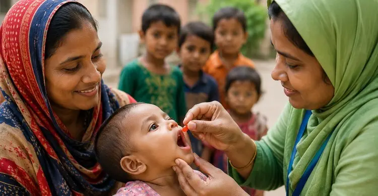 Vitamin 'A Plus' campaign starts across the country, 23.5 million children to receive capsules