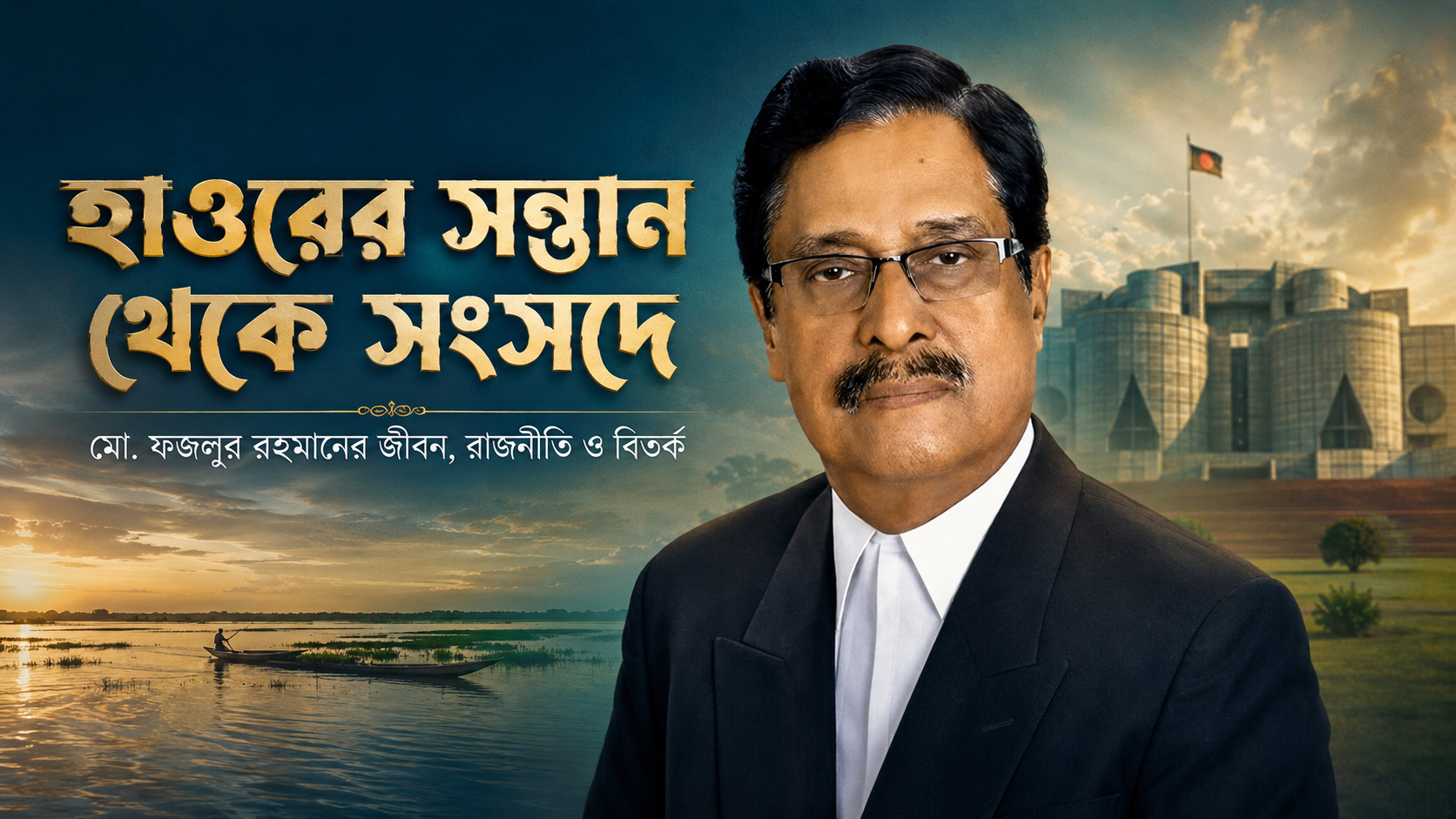 হাওরের সন্তান থেকে সংসদে: মো. ফজলুর রহমানের জীবন, রাজনীতি ও বিতর্ক
