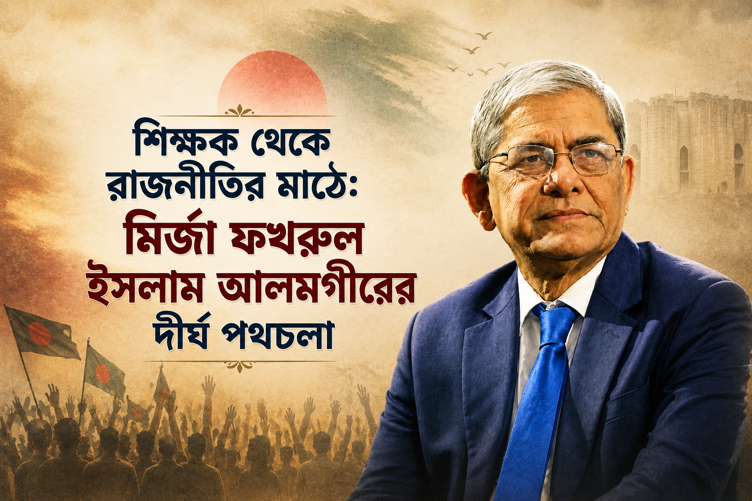 Teacher to the Political Arena: The Long Journey of Mirza Fakhrul Islam AlamgirTeacher to the Political Arena: The Long Journey of Mirza Fakhrul Islam Alamgir
