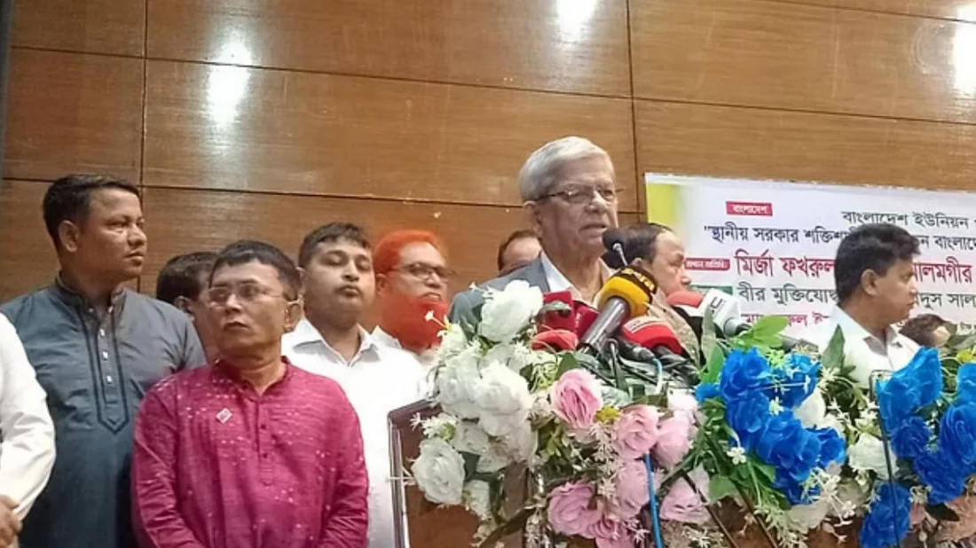 Local government elections early next year: Mirza Fakhrul