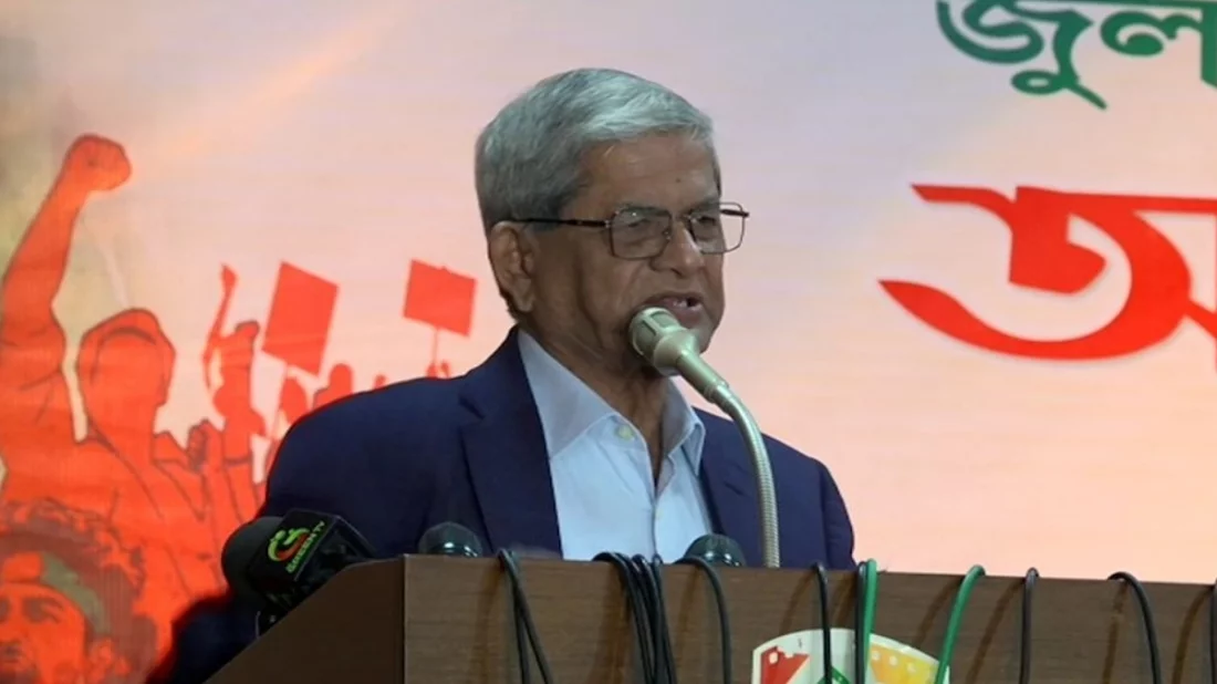 Everyone has changed their minds and is now a 'July fighter': Mirza Fakhrul
