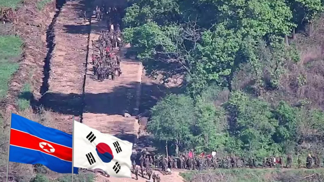 North Korean soldiers enter the border, South Korea fires warning shots