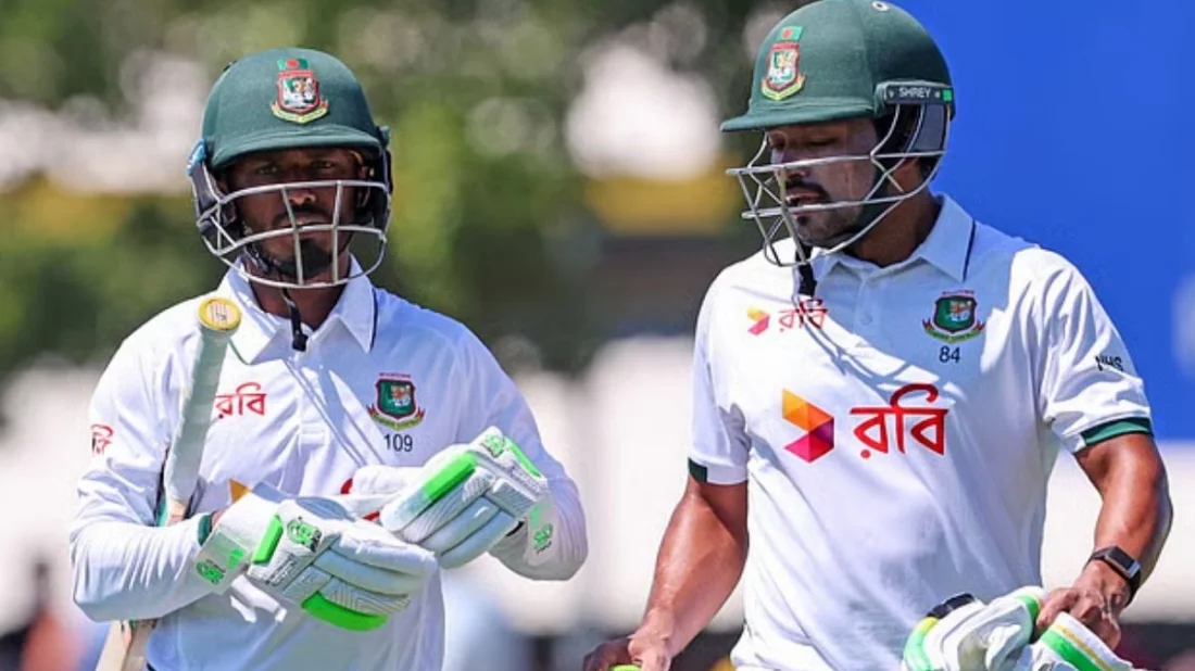 Bangladesh trailing by 17 runs at lunch break, Australia under pressure