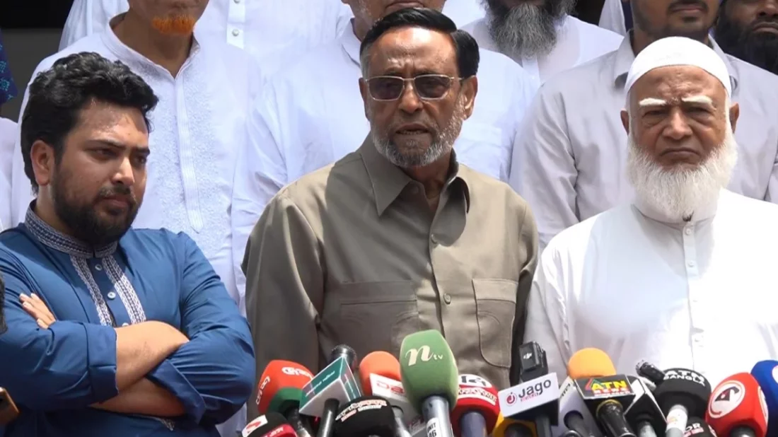 Colonel Oli Ahmed is the candidate of the 11-party alliance in the presidential election