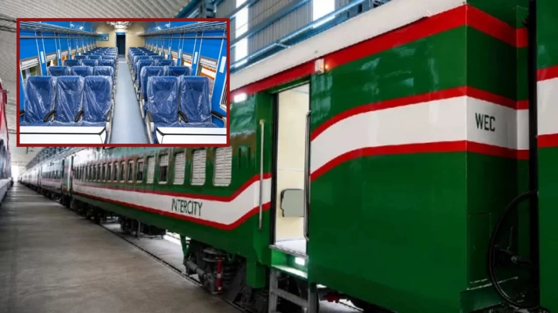 19 new railway coaches are coming to the country from India.
