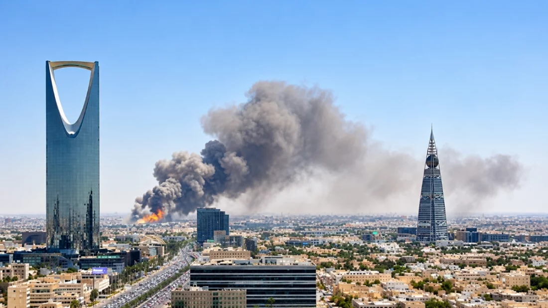 Explosions in Saudi Capital Riyadh; Air Raid Alert Issued