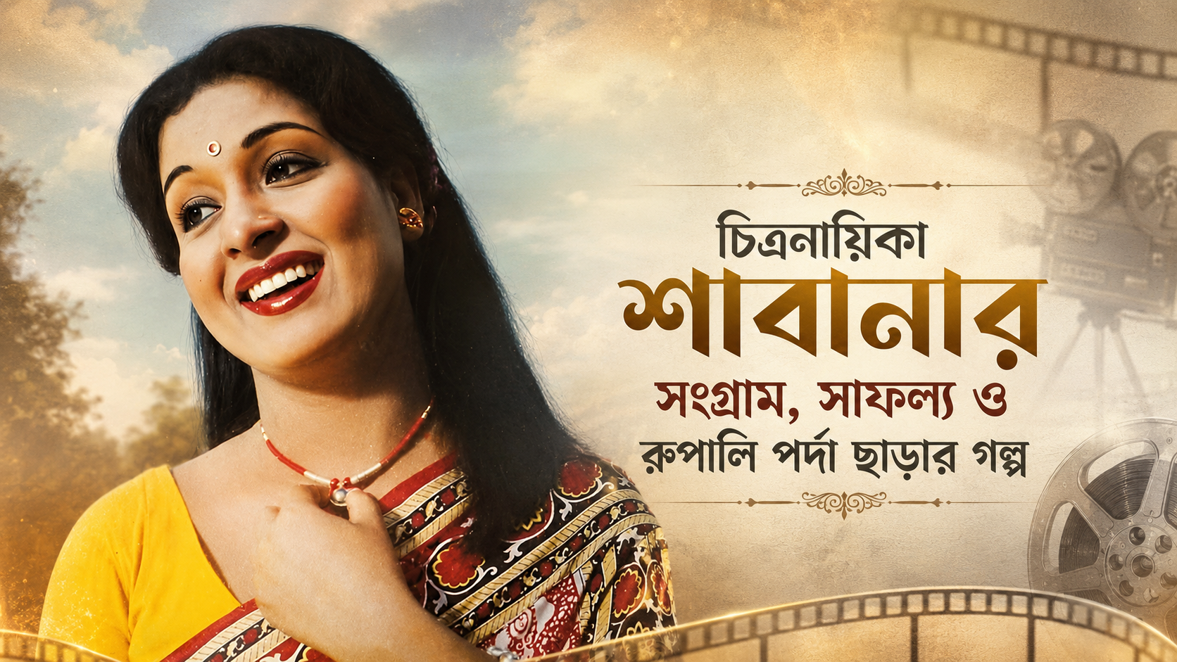 The Story of Actress Shabana&rsquo;s Struggles, Success and Departure from the Silver Screen