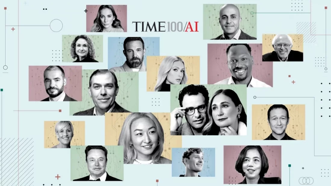 Time has released a list of 100 influential people in the world of AI