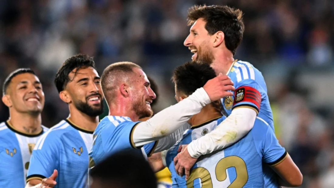 Messi bids farewell with a goal and assists, showered with love by teammates