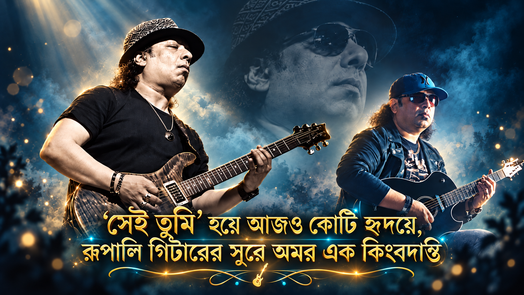 সেই তুমি হয়ে আজও কোটি হৃদয়ে, রুপালি গিটারের সুরে অমর এক কিংবদন্তি