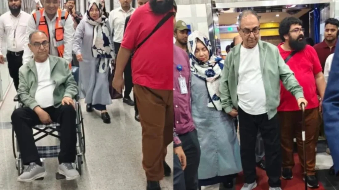 প্রায় এক মাস চিকিৎসা শেষে মালয়েশিয়া থেকে দেশে ফিরলেন মির্জা আব্বাস