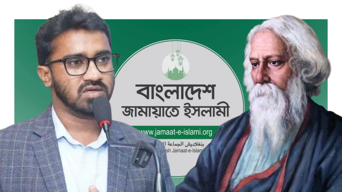 Rashed Khan Accuses Jamaat Leader’s Advisor Over Defacement of Rabindranath Graffiti